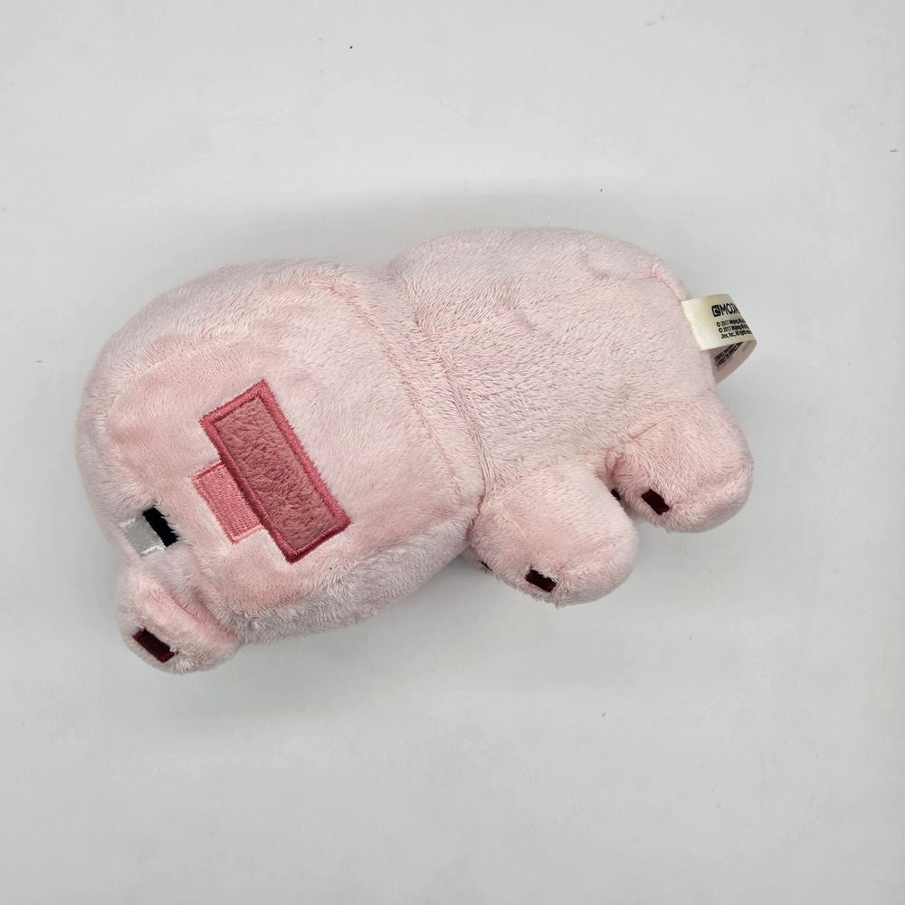 Jinx Minecraft Pig Plush Kids Small Pink Pixelated Stuffed Animal Toy 2017